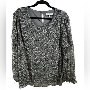 Gilli Plus Size‎ Blouse with Key Hole Back Size 3XL